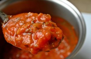 tomato sauce for eggplant parmigiana