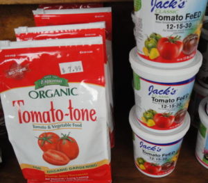 tomato fertilizers for vegetables in containers