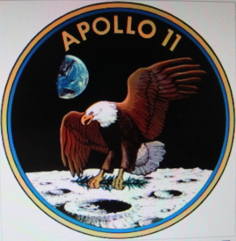 Apollo 11 insignia, apollo 11 moon landing