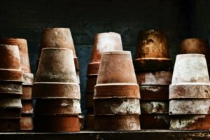 clay pots