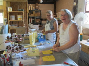 Carola and Annie Laura at the Old Mill of Guilford