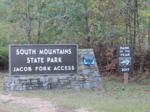 South Mountains State Park, NC