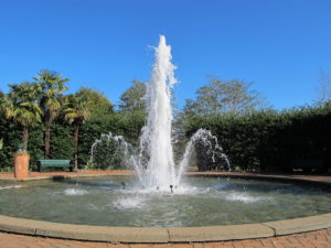 Daniel Stowe Botanical Garden fountain