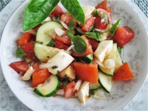 tomato basil salad