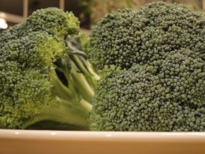 early spring, broccoli