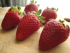 local strawberries